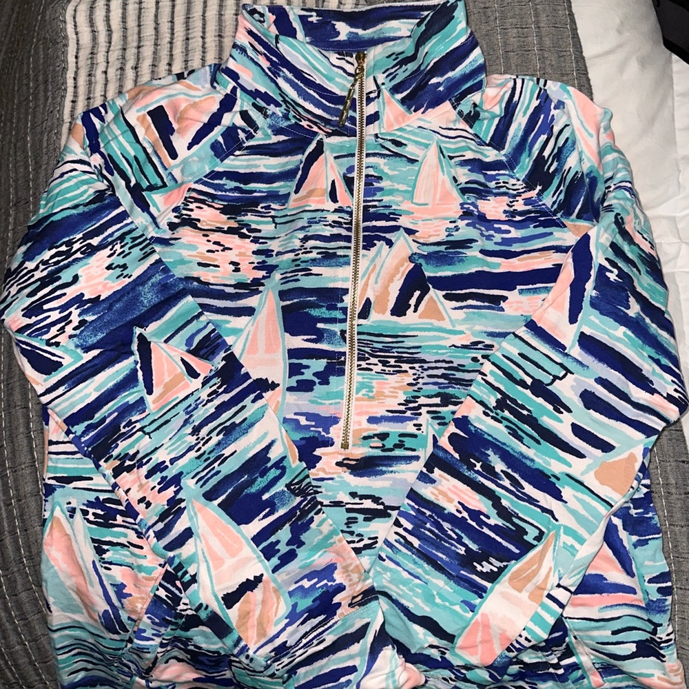 Lilly Pulitzer Sail Boat Popover (Like new!)